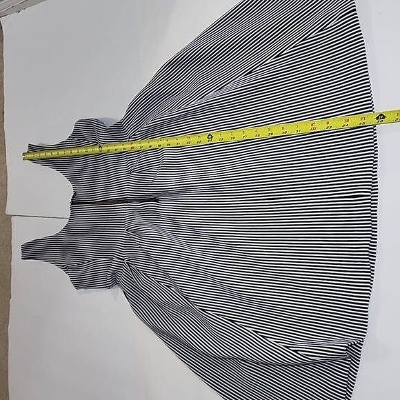 BANANA REPUBLIC STRIPED MINI DRESS/ SIZE 2 - Picture 10 of 12